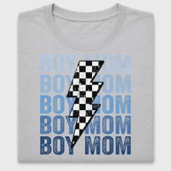 Boy Mom Lightning Bolt DTF Transfer