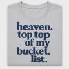 Heaven Bucket List DTF Transfer