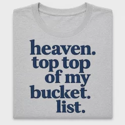 Heaven Bucket List DTF Transfer