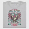 Retro Eagle Be Epic Today DTF Transfer