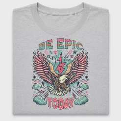 Retro Eagle Be Epic Today DTF Transfer