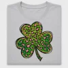 Leopard Shamrock DTF Transfer