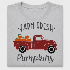 Farm Fresh Pumpkin Truck DTF Transfer
