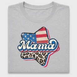 Patriotic Mama Texas Star DTF Transfer