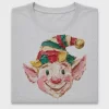 Elf Face Christmas DTF Transfer