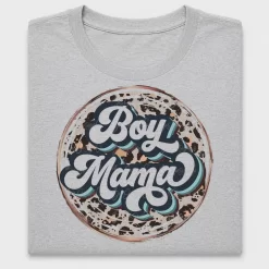 Boy Mama Leopard Retro DTF Transfer