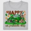 Happy St. Patricks Day Truck DTF Transfer