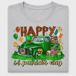 Happy St. Patricks Day Truck DTF Transfer