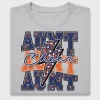 Cheer Aunt Lightning Bolt DTF Transfer