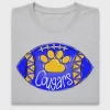Cougars Paw Football DTF Transfer