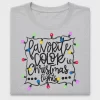 Favorite Color Christmas Lights DTF Transfer