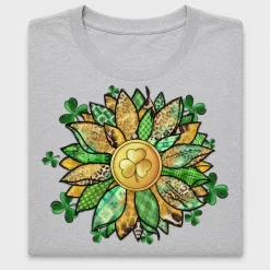 St. Patrick's Day Sunflower DTF Transfer