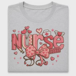 Nurse Valentine Coquette DTF Transfer