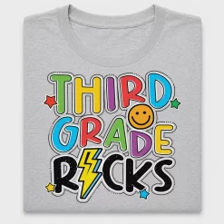 Third Grade Rocks DTF Transfer