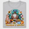 Thankful Blessed Fall Gnome DTF Transfer