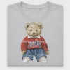 Jesus Loves Me Teddy Bear DTF Transfer