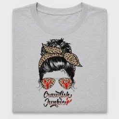 Crawfish Junkie Leopard DTF Transfer