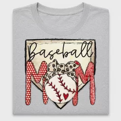 Baseball Mom DTF Transfer Design