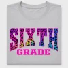 Sixth Grade Leopard Cheetah DTF Transfer