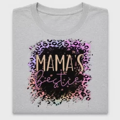 Mama's Bestie Leopard Print DTF Transfer