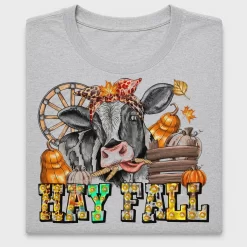 Fall Cow Pumpkin DTF Transfer