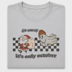 Halloween Ghost Santa DTF Transfer