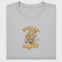 Retro Feelin Dandy Smiley Flowers DTF Transfer