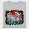 Retro Santa Believe DTF Transfer