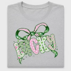 Lucky Bow Shamrock DTF Transfer
