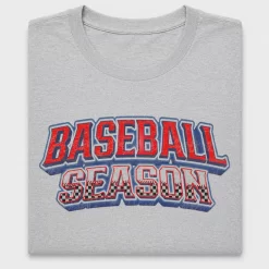 Retro Baseball Season DTF Transfer