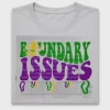 Boundary Issues Mardi Gras DTF Transfer