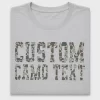 Custom Camo Text DTF Transfer