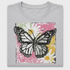 Boho Butterfly Floral DTF Transfer