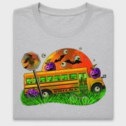 Spooky School Bus Halloween DTF Transfer