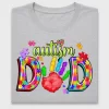 Autism Dad DTF Transfer Design