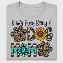 Dog Mom Sunflower DTF Transfer