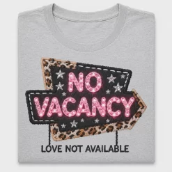 No Vacancy Neon DTF Transfer