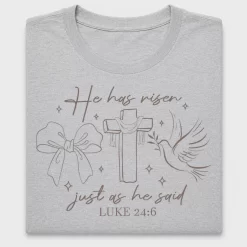 He Has Risen Easter DTF Transfer