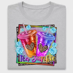 Tea Junkie DTF Transfer