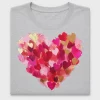 Valentine Brushstroke Heart DTF Transfer