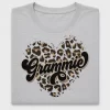 Grammie Leopard Heart DTF Transfer