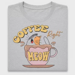 Coffee Cat DTF Transfer