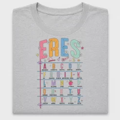Spanish Alphabet ERES Retro DTF Transfer