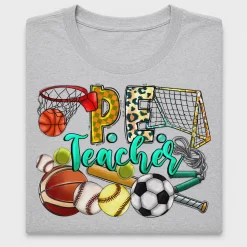PE Teacher Sports DTF Transfer