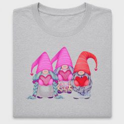 Gnome Hearts Couple DTF Transfer