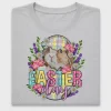 Easter Bunny Floral DTF Transfer