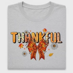 Retro Thankful Fall Bow DTF Transfer
