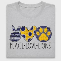 Peace Love Lions DTF Transfer