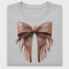 Leather Cowgirl Bow DTF Transfer