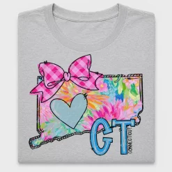 Connecticut Floral State DTF Transfer